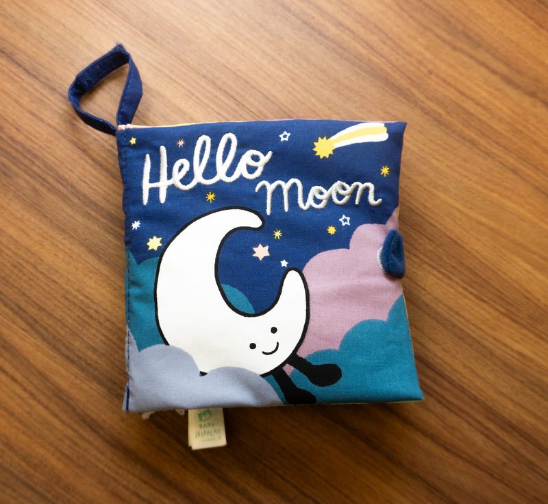 Hello Moon Crinkle Book