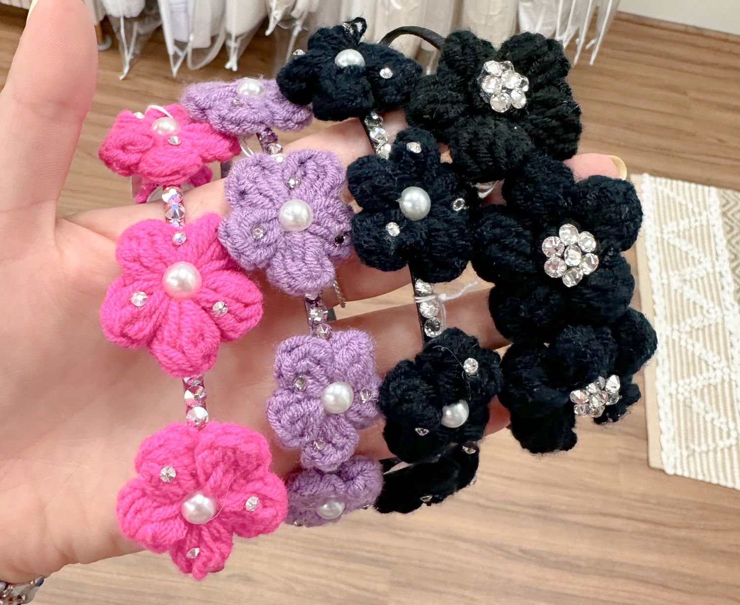 Crochet Flower Headbands