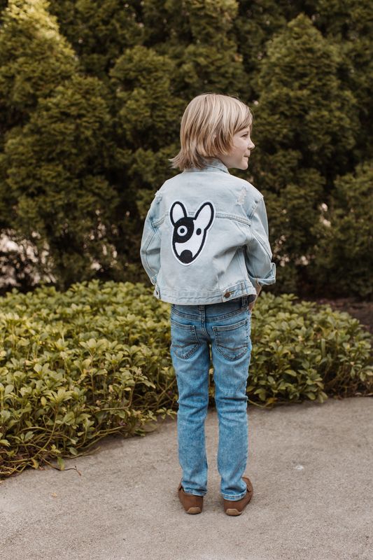 Dog Patchwork Jacket