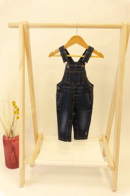 Dark Wash Overalls