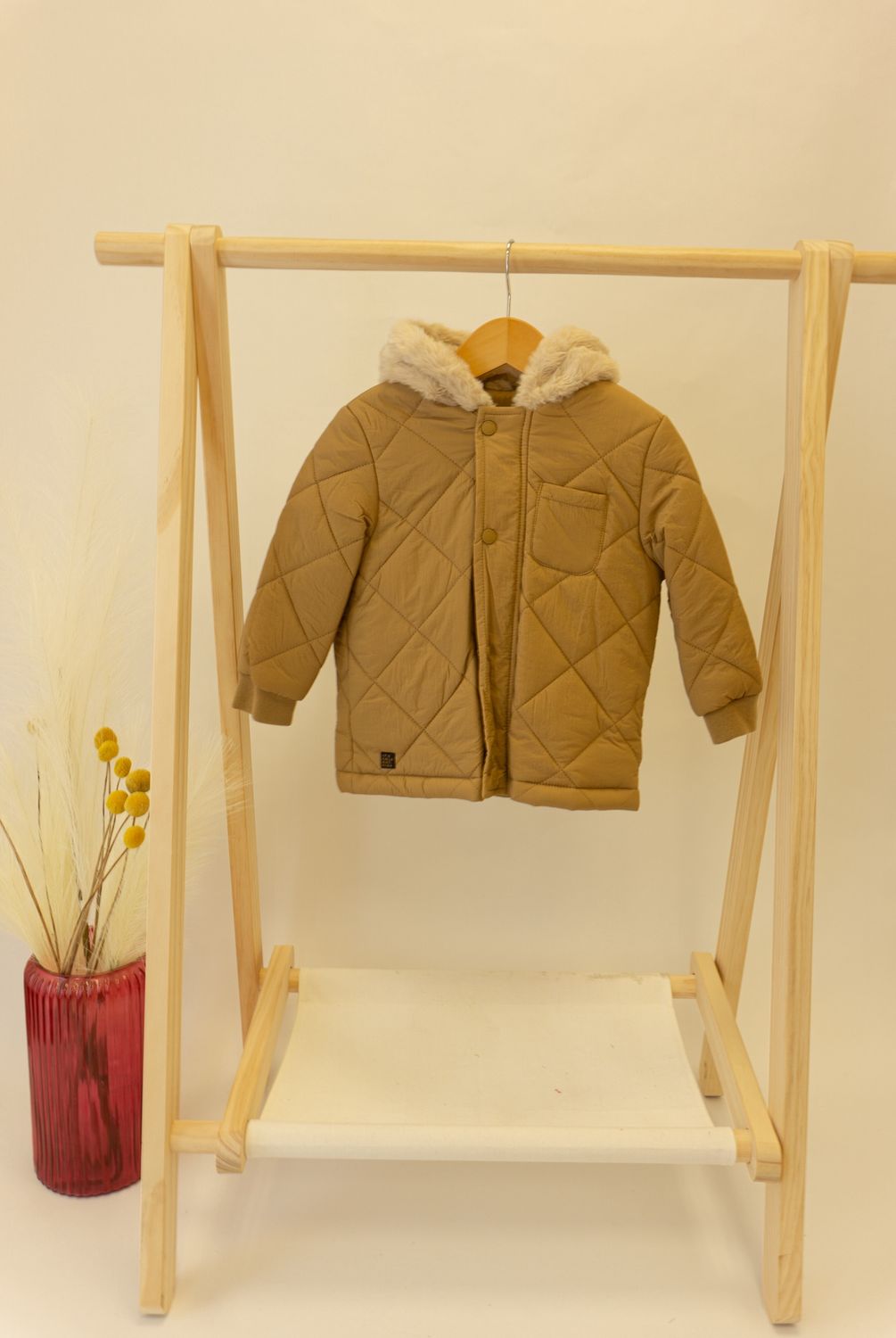 Toffee Padded Coat