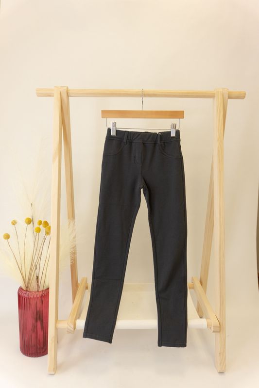 Gray Knit Pants