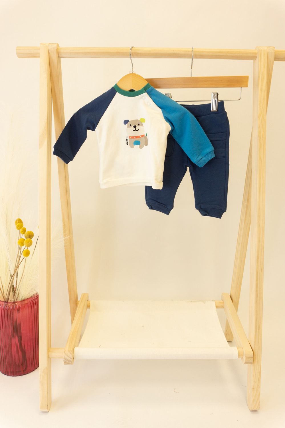 Bulldog Long Sleeve Set