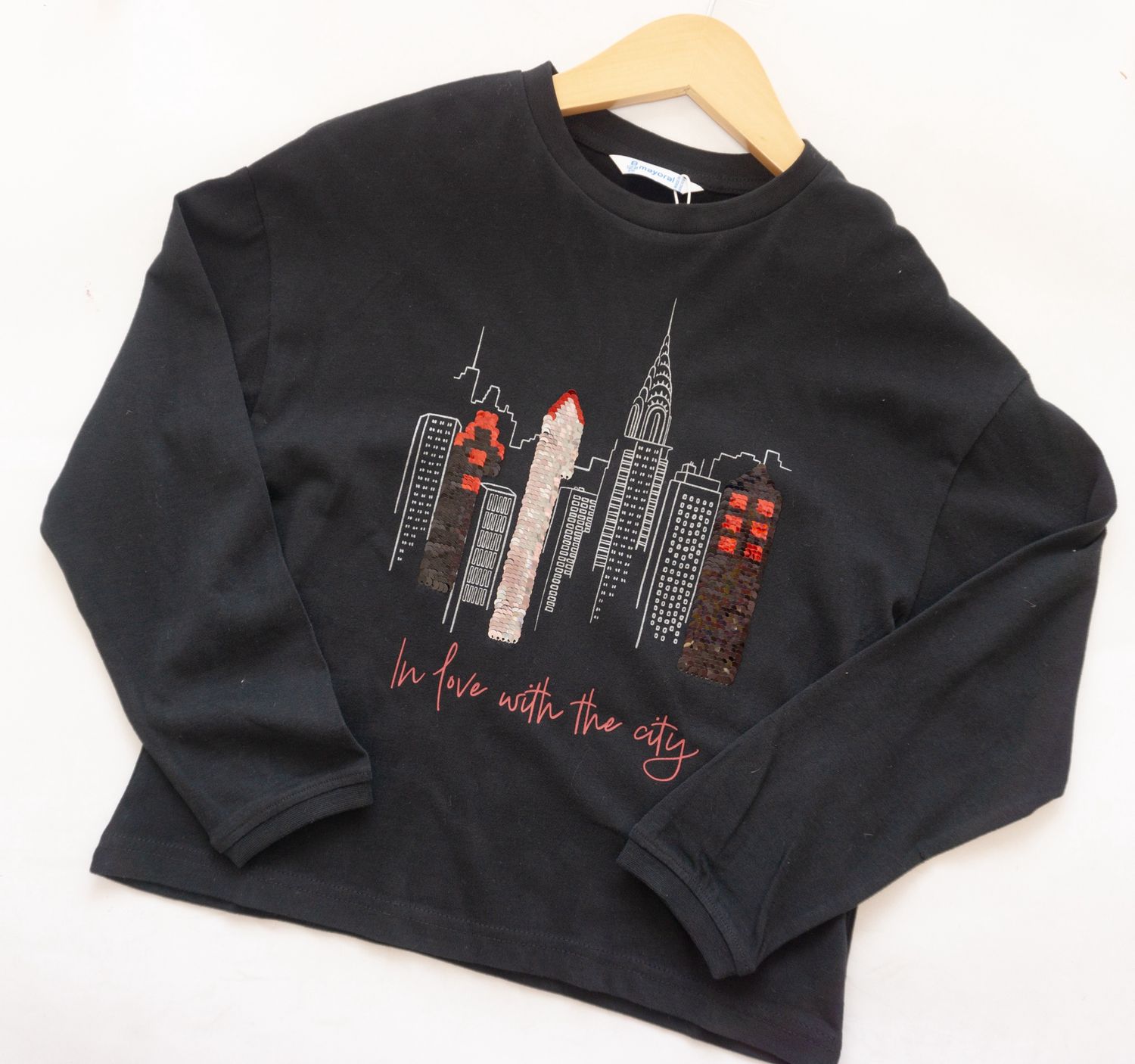 Skyline Sequined T-Shirt