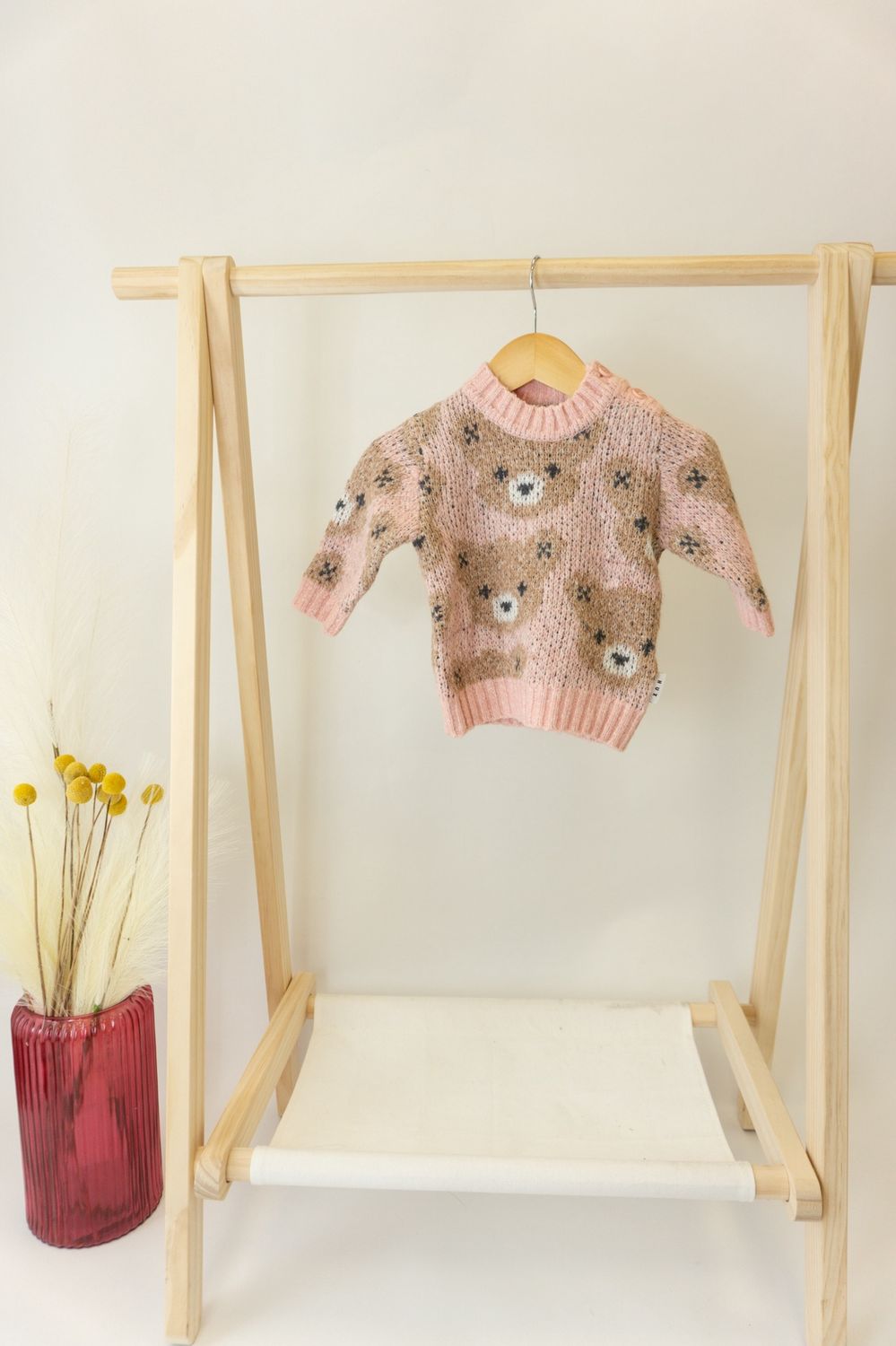 Pink Teddy Sweater