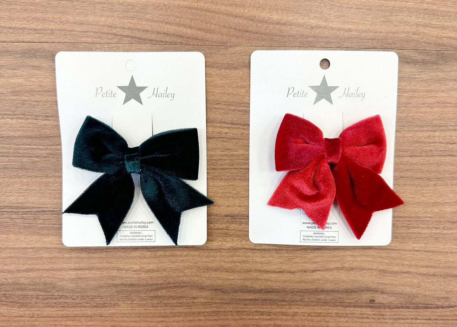 Velvet Bow Barrette