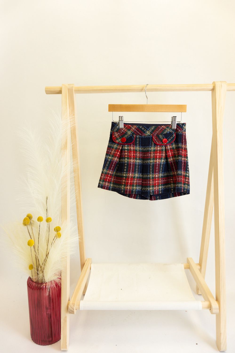 Noelle Plaid Shorts
