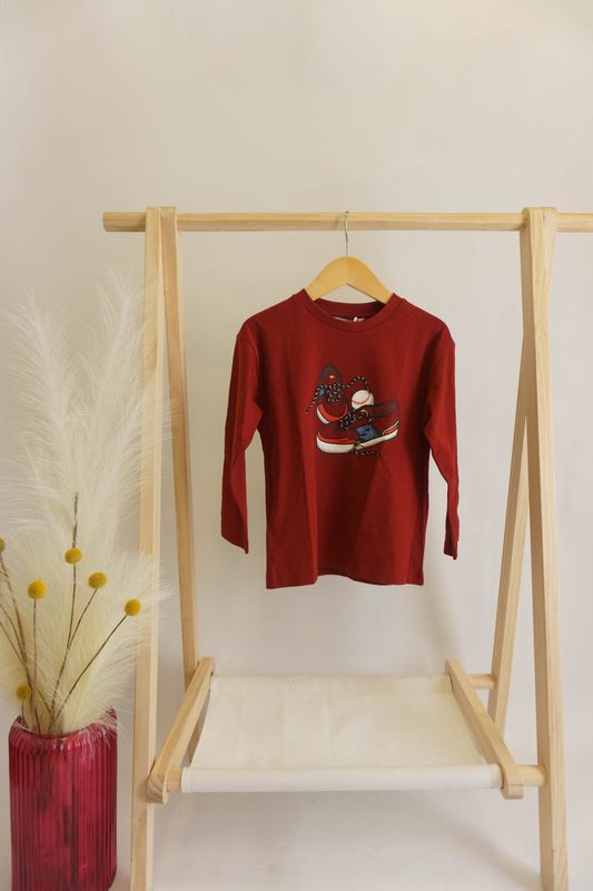 Sneaker Long Sleeve T-Shirt