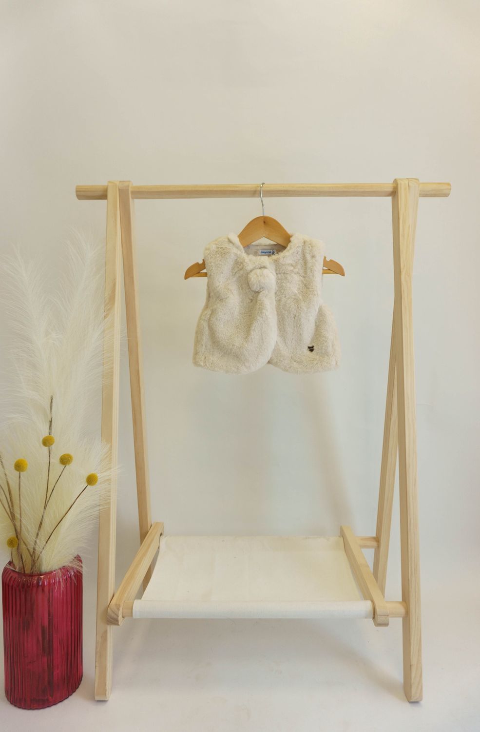 Chickpea Faux Fur Vest