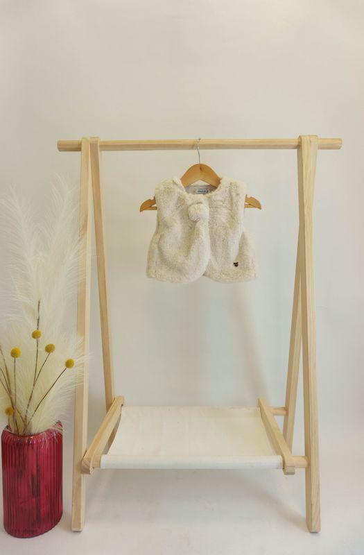 Chickpea Faux Fur Vest