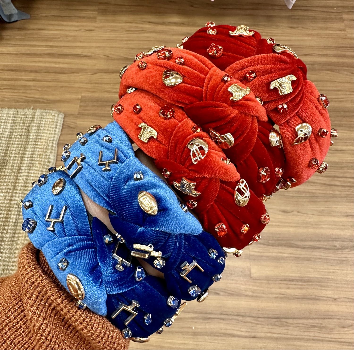 Velvet Team Spirit Headband