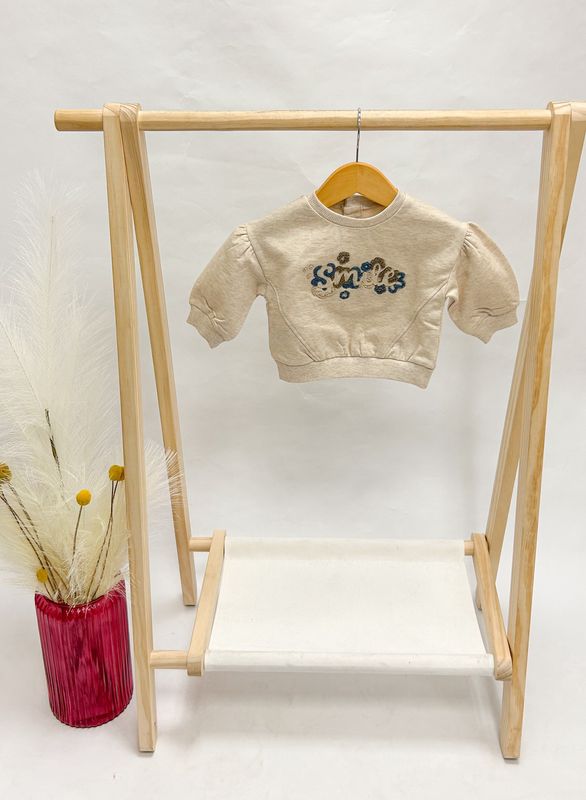 Smile Floral Sweater