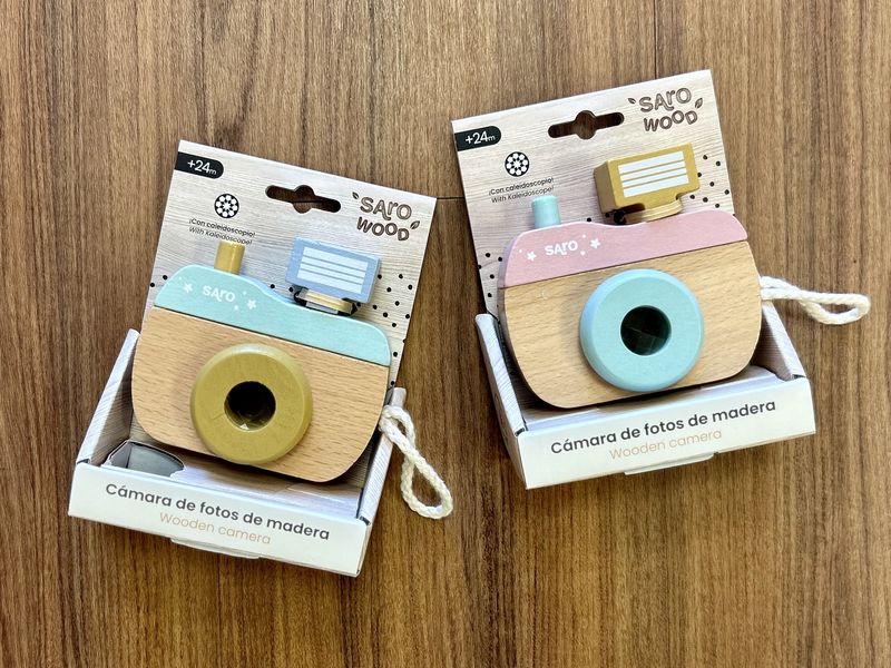 Wooden Camera Toy