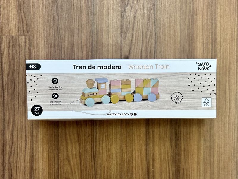Wooden Train Toy