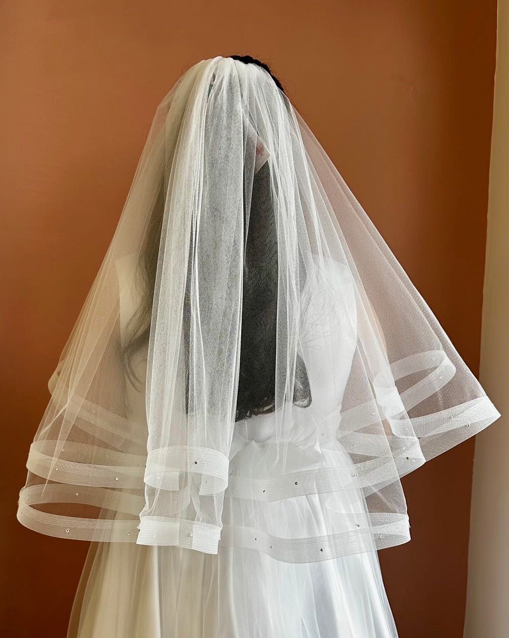 Gina Horsehair &amp; Gem Veil