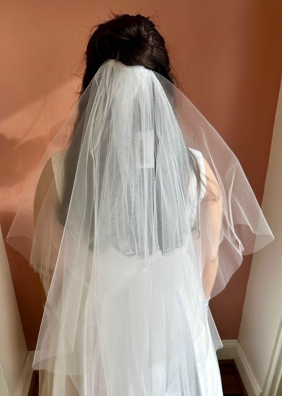 Double Layer Tulle Veil