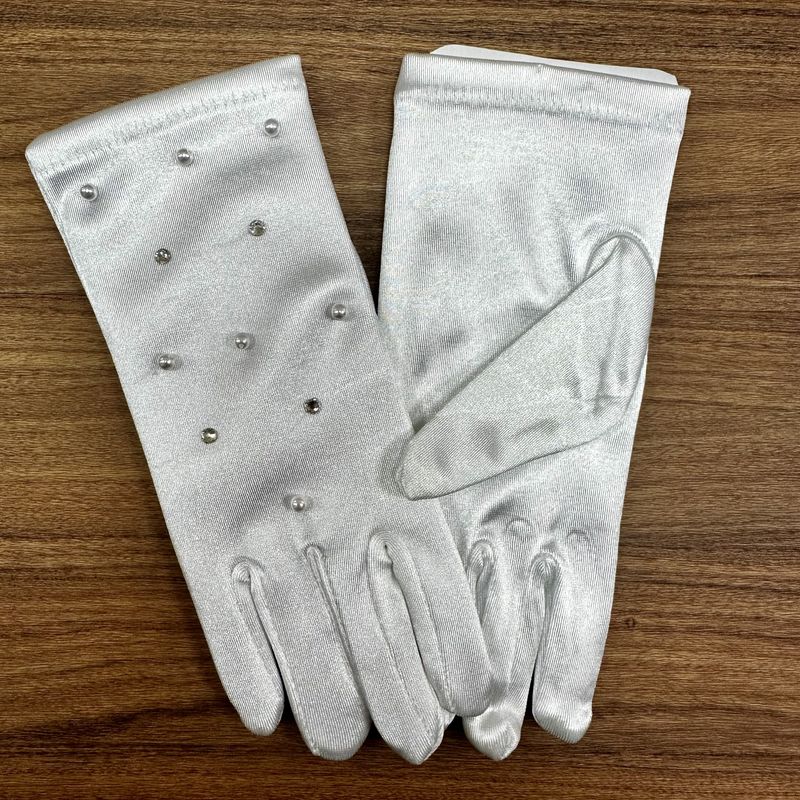 Pearl &amp; Gem White Gloves