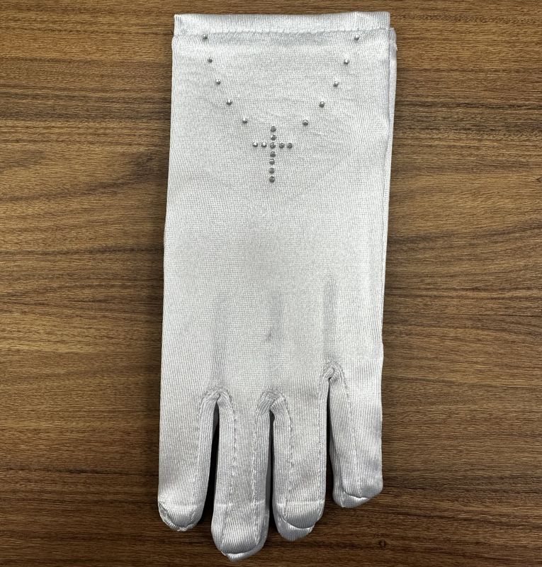 White Cross Gloves