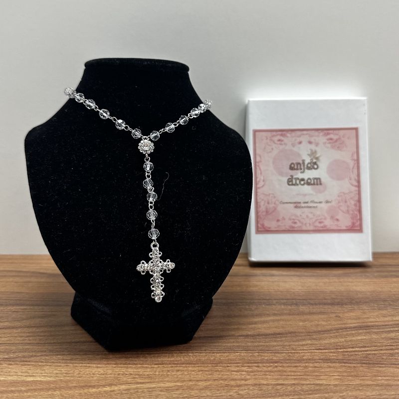 Clear Stone Rosary