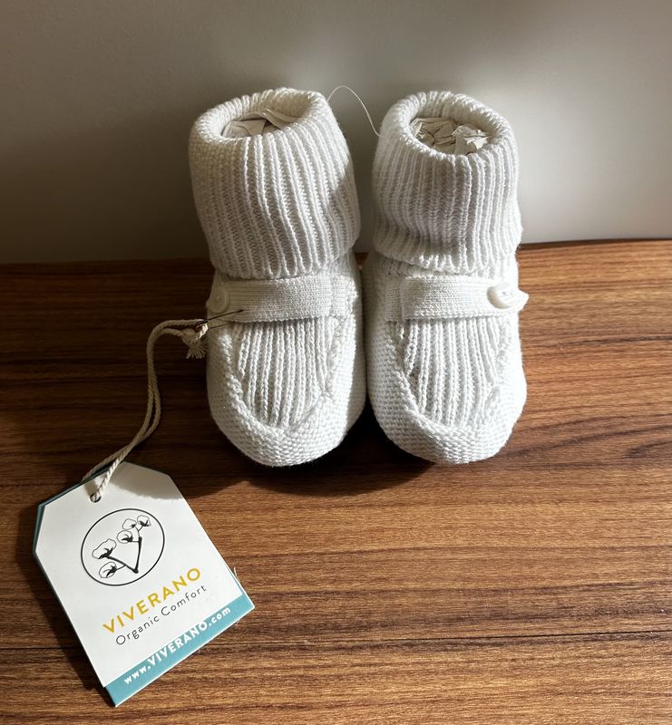Cotton Baby Booties