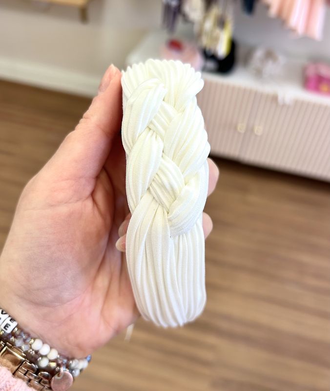 Chiffon Braided Headband