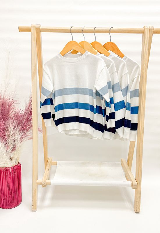 Coastal Striped Sweater
