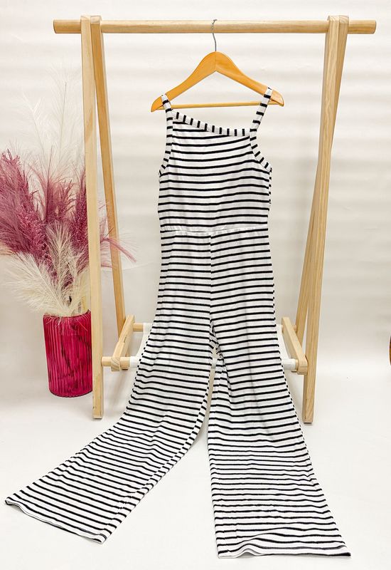 Nicole Striped Jumpsuit