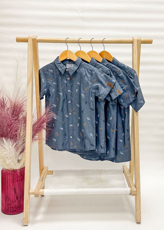 Sneaker Chambray Shirt