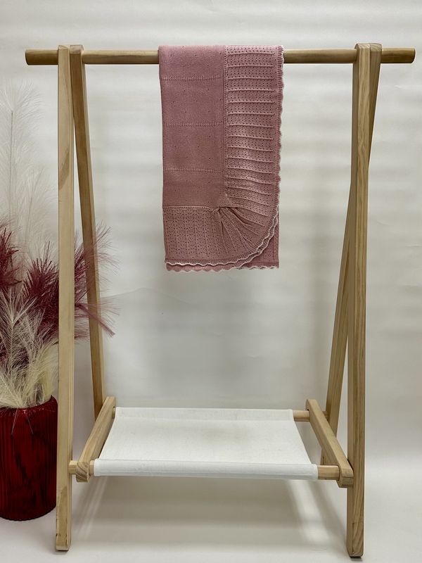 Sakura Knit Blanket
