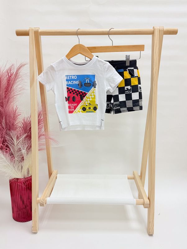 Racecar Checkered Set
