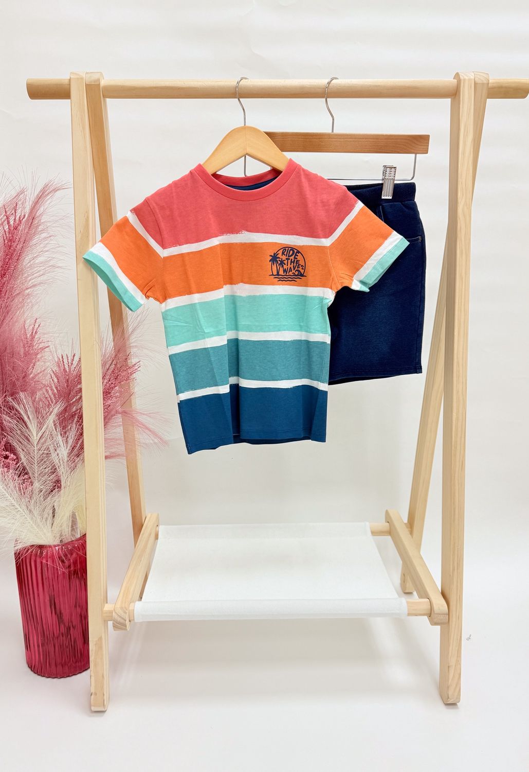Ride the Waves Short Set