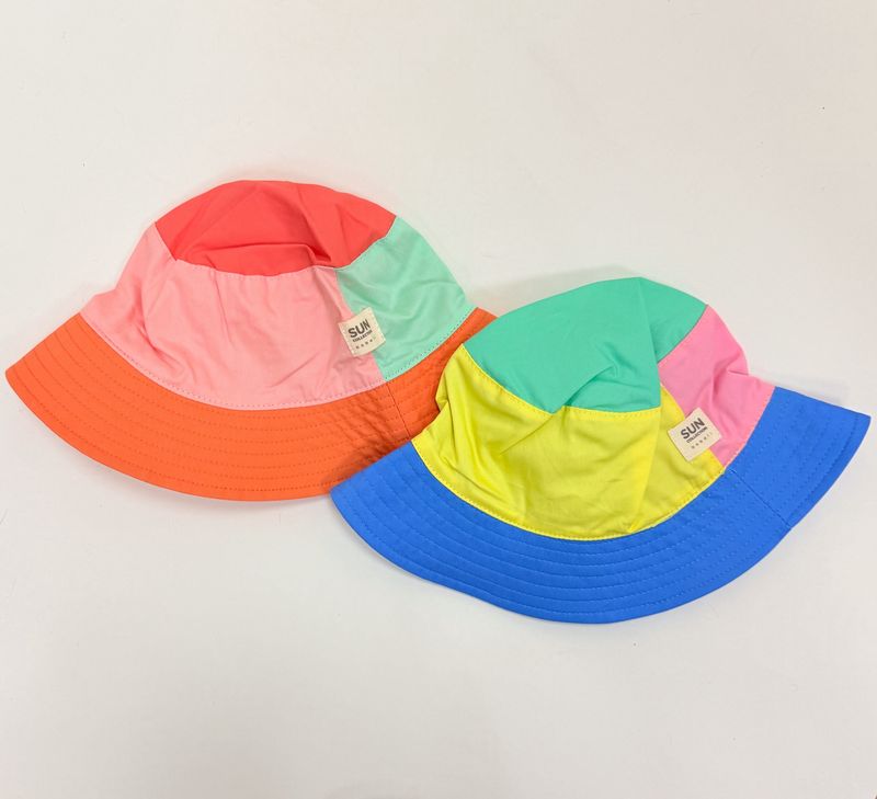 Colorblock Sunhat