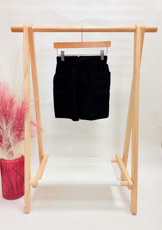 Katelyn Black Shorts