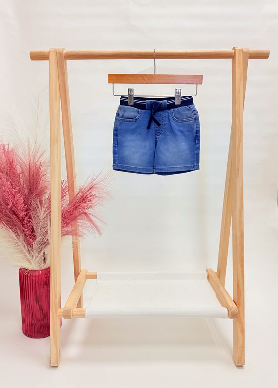 Medium Wash Jean Shorts