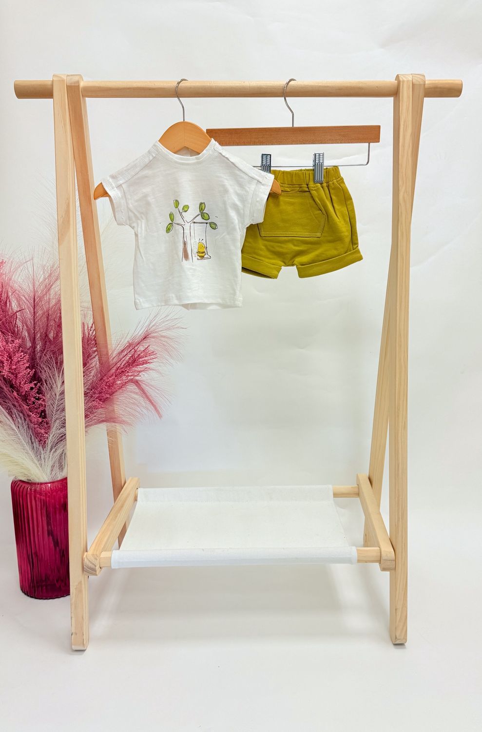 Baby Bee Swing Short Set