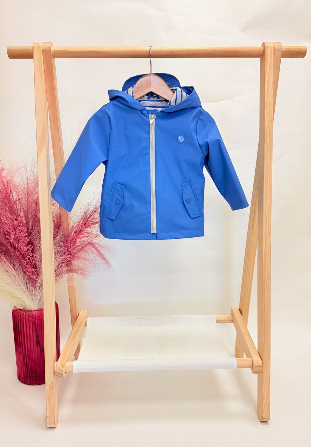 Capri Blue Rain Jacket