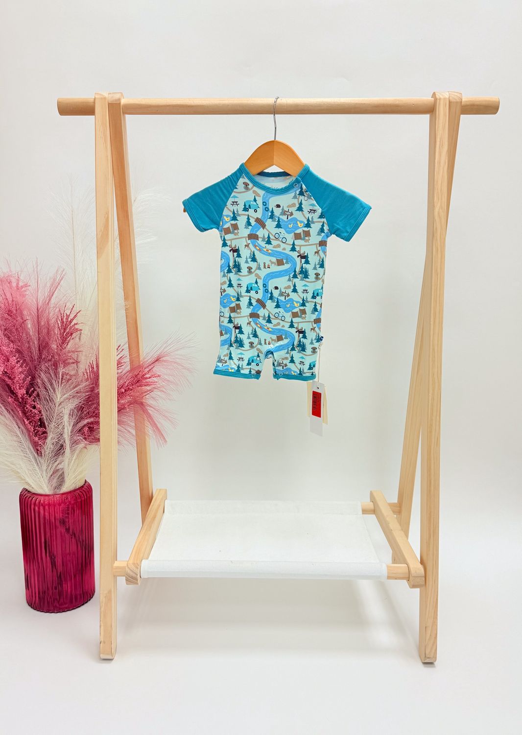 Campground Raglan Romper