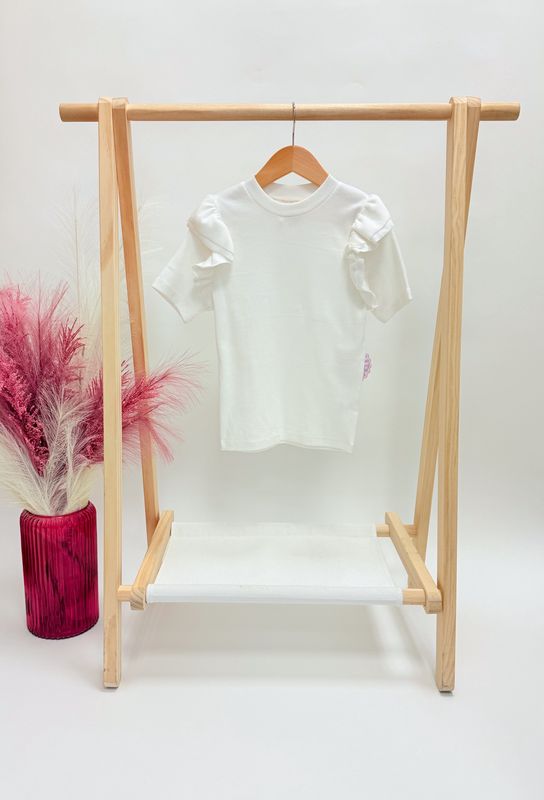 Flutter Sleeve Knit Top