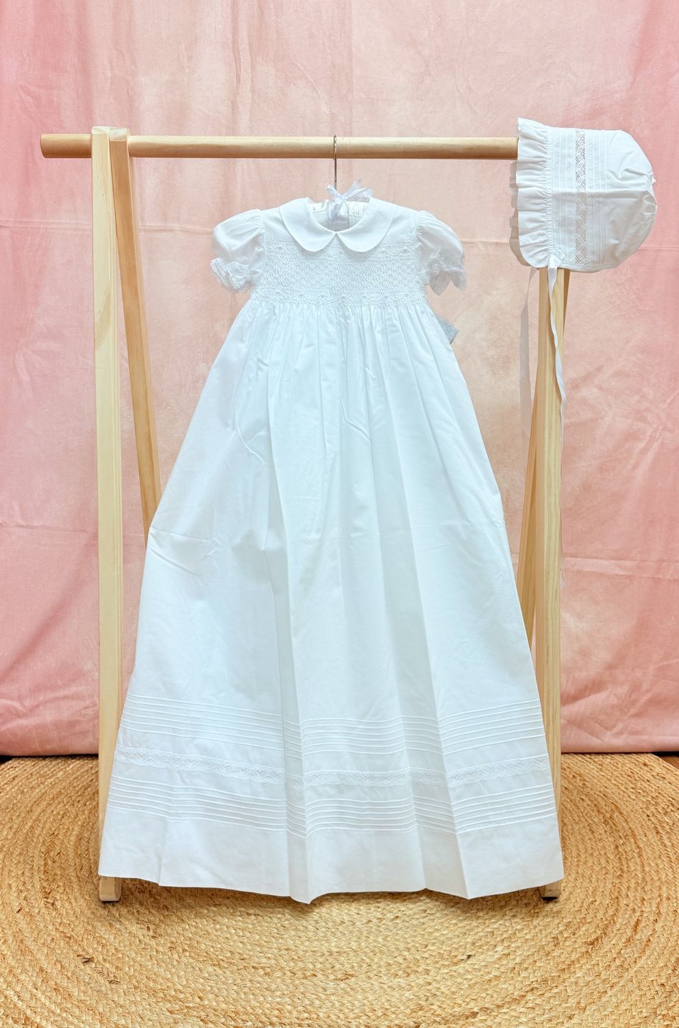 Silene Gown &amp; Hat Set