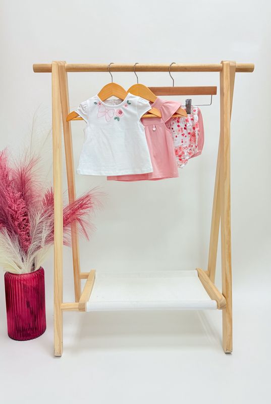 Coquette Bow Diaper Set