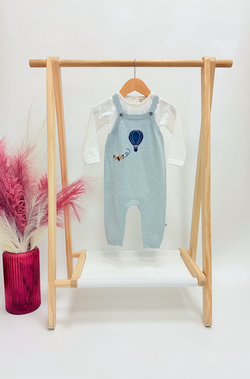 Hot Air Balloon Sweater Jumpsuit