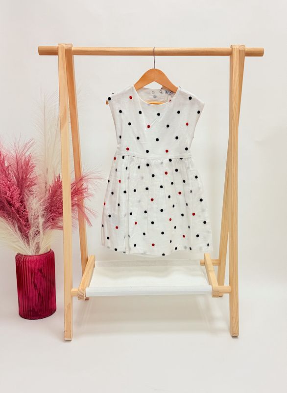 Patriotic Polka Dot Dress