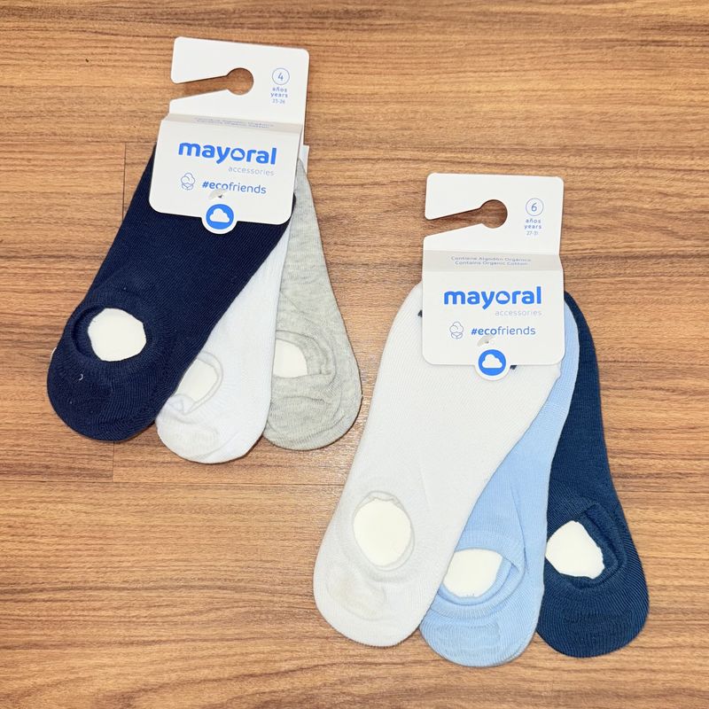 No Show 3 Pack Socks