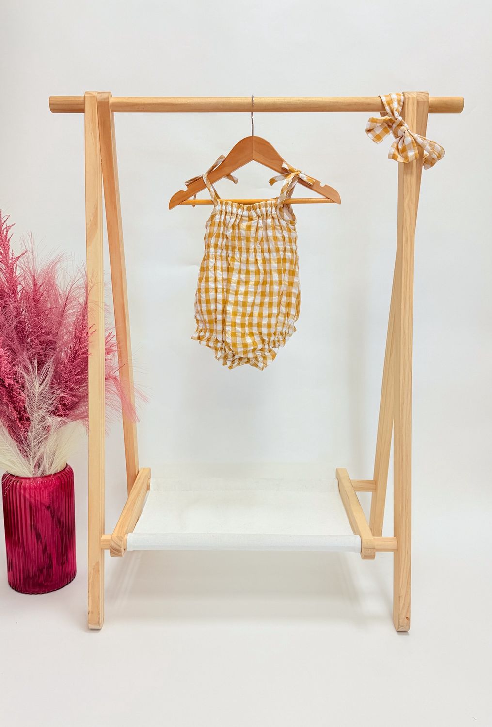 Lola Gingham Romper