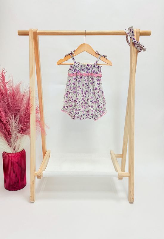 Camila Seersucker Romper