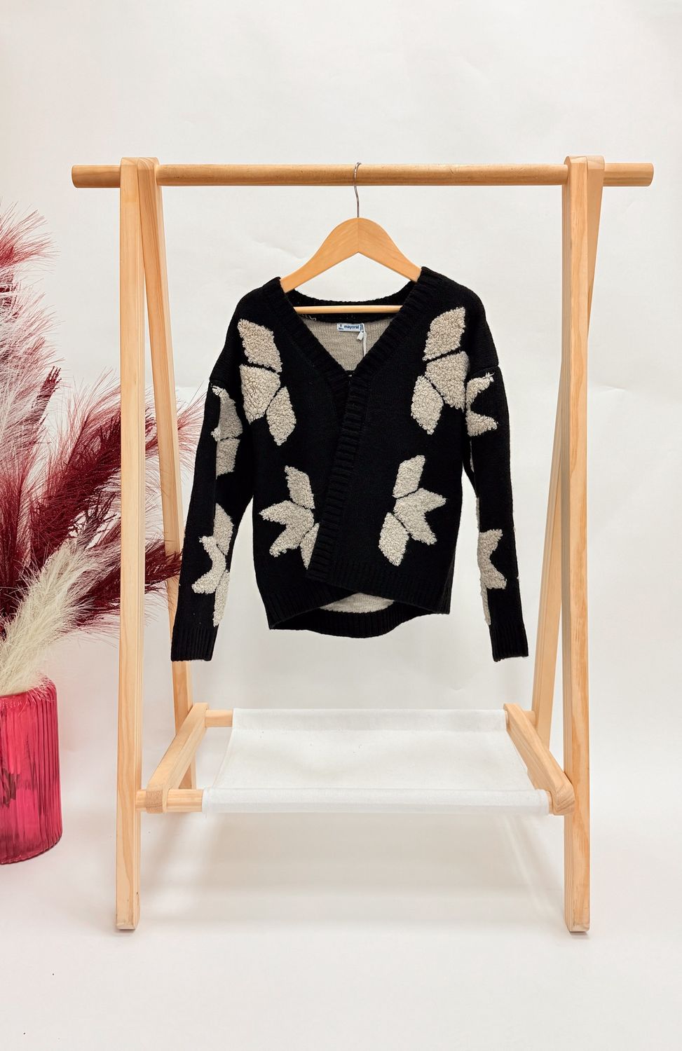 Della Geometric Cardigan