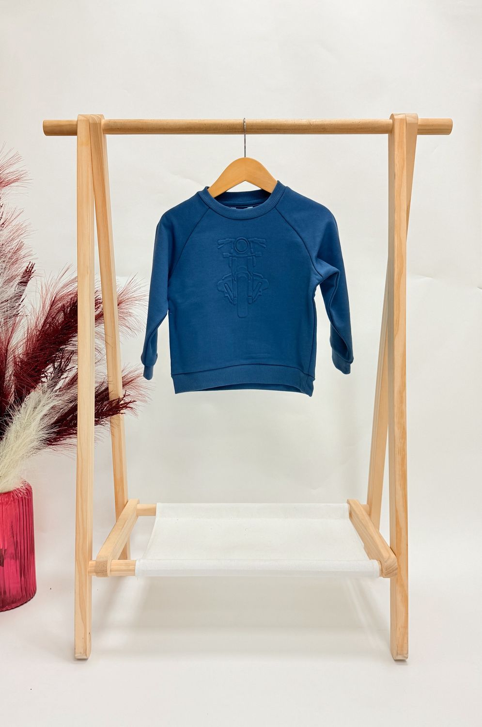 Bike Embossed Sweatshirt