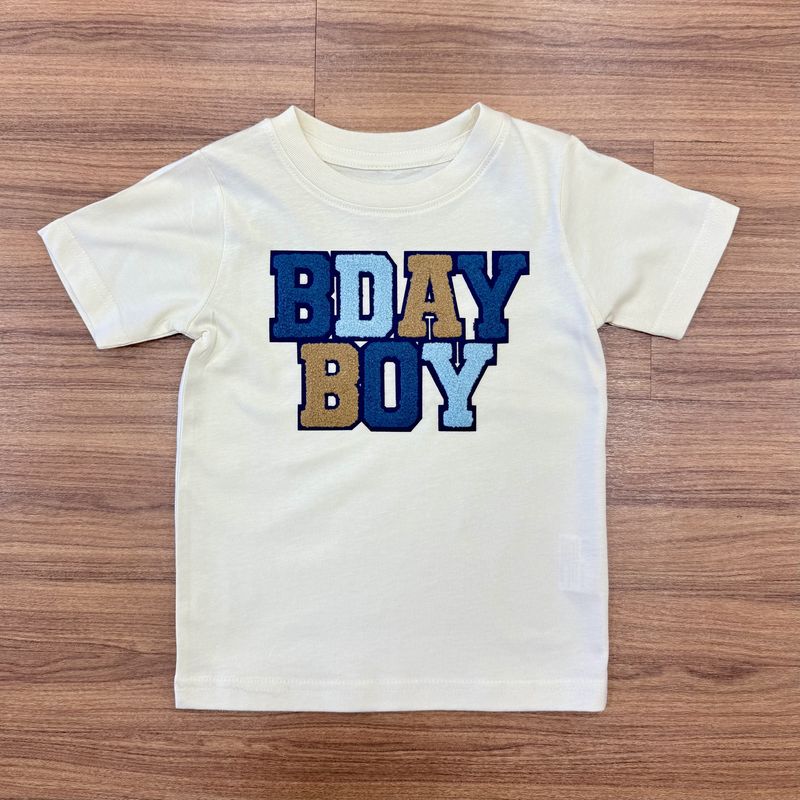 Birthday Boy Patch T-Shirt