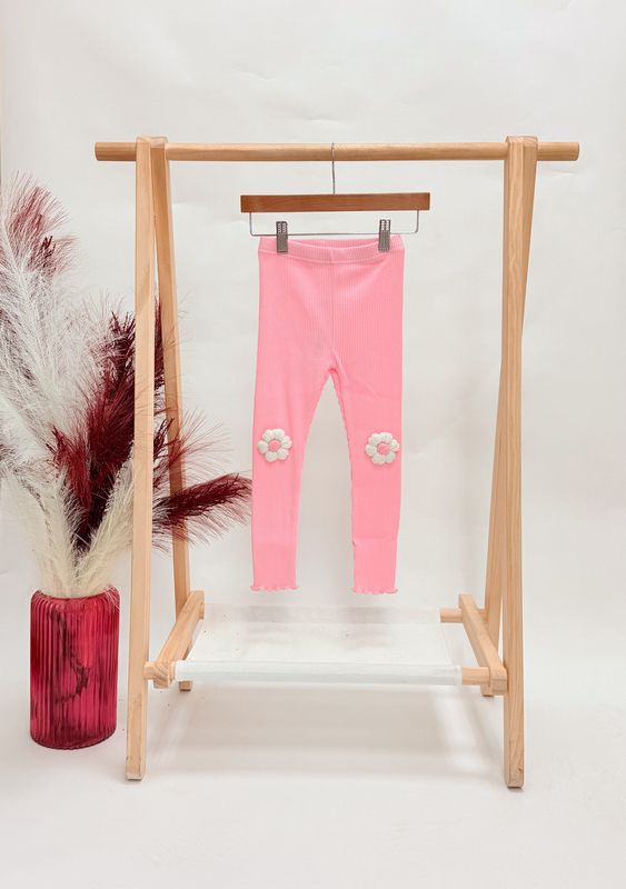 Flower Patched Leggings