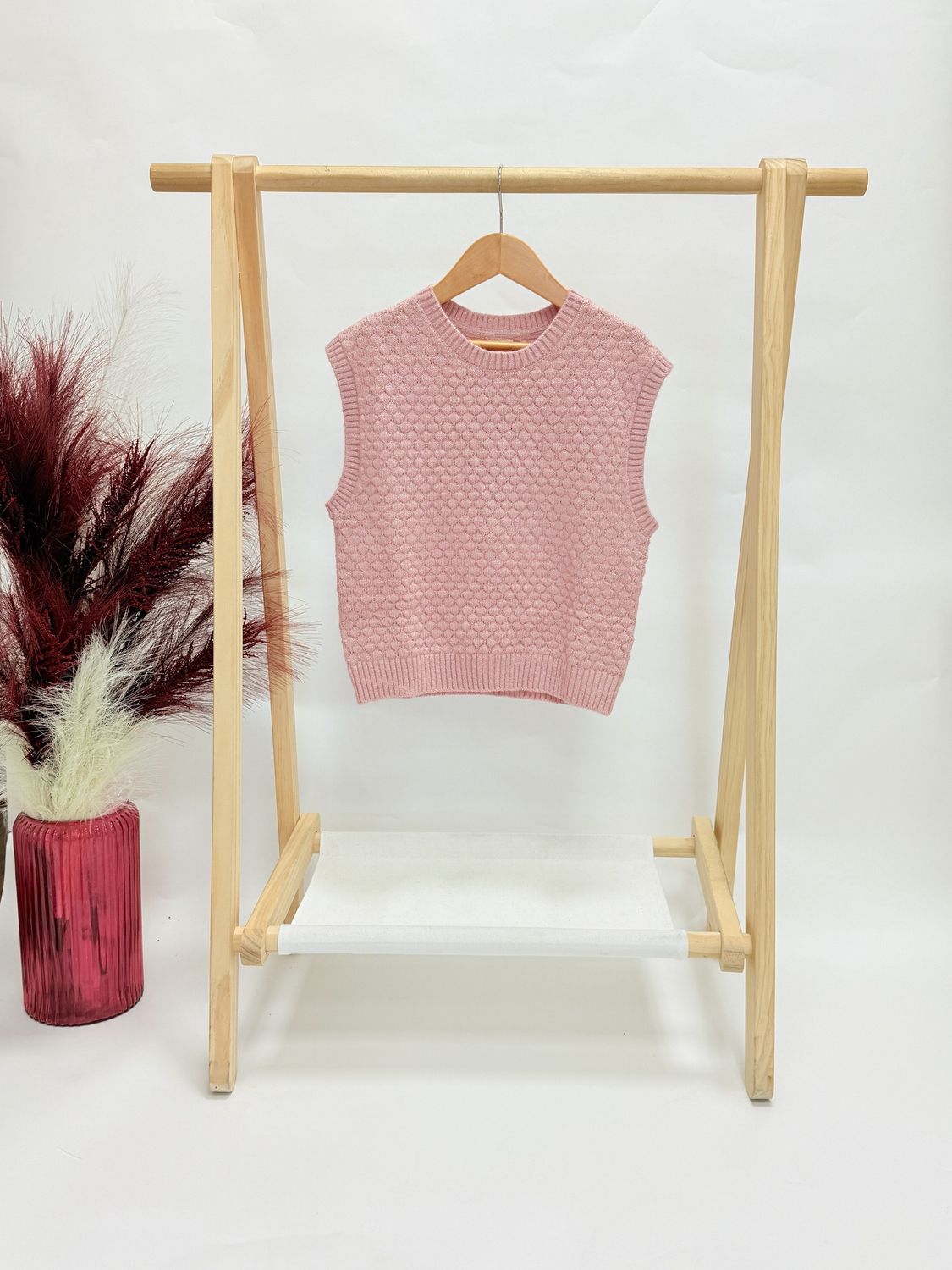 Millie Pink Sparkle Vest